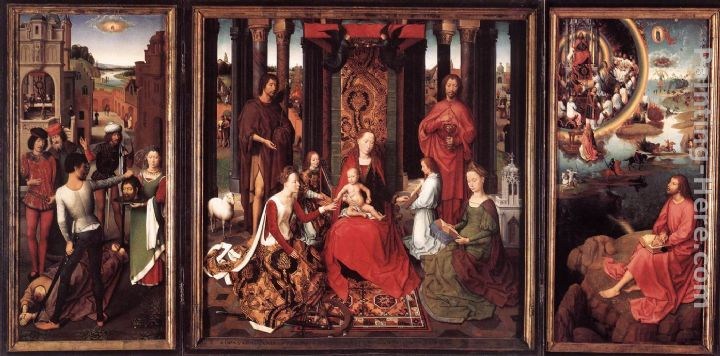 Hans Memling St John Altarpiece